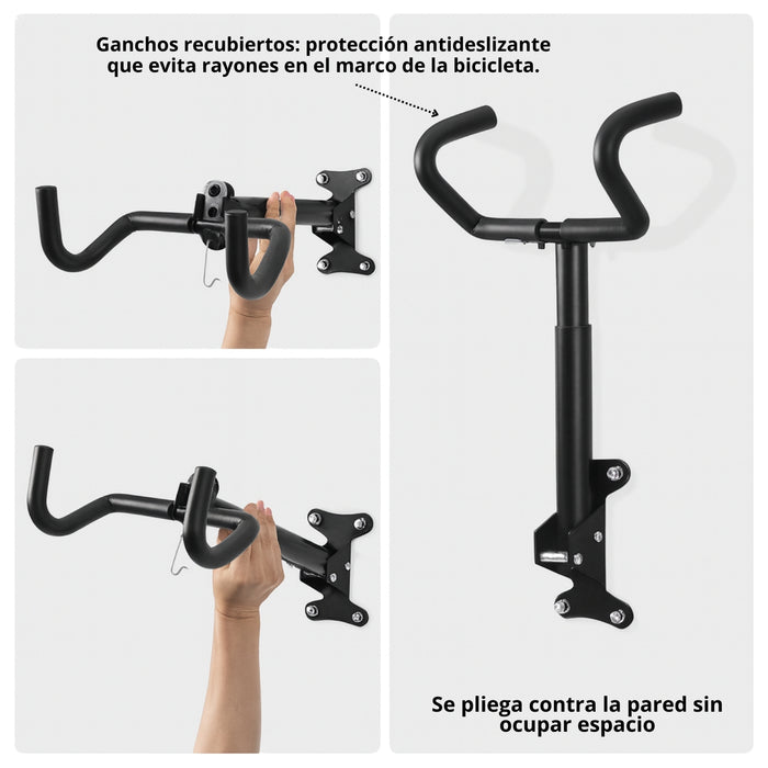 Soporte Porta Bicicleta Para Muro Pared Colgador Bicicleta