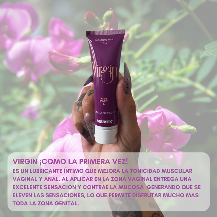 Lubricante Intimo Vaginal Virgin Starsex Estimulante 30ml