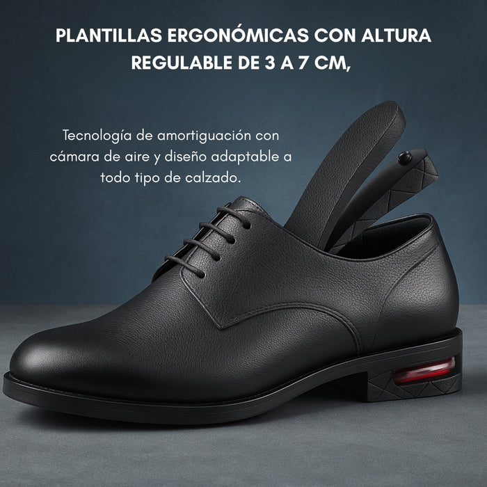 Plantilla de Altura Estatura 3-7cm con Cojín de Aire Zapatos