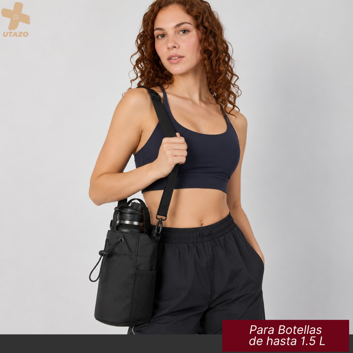Bolso Gym Y Entrenamiento Portátil Magnético Gym Bag Color Negro