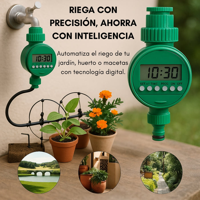Temporizador Riego Automático Timer Digital Lcd Programador