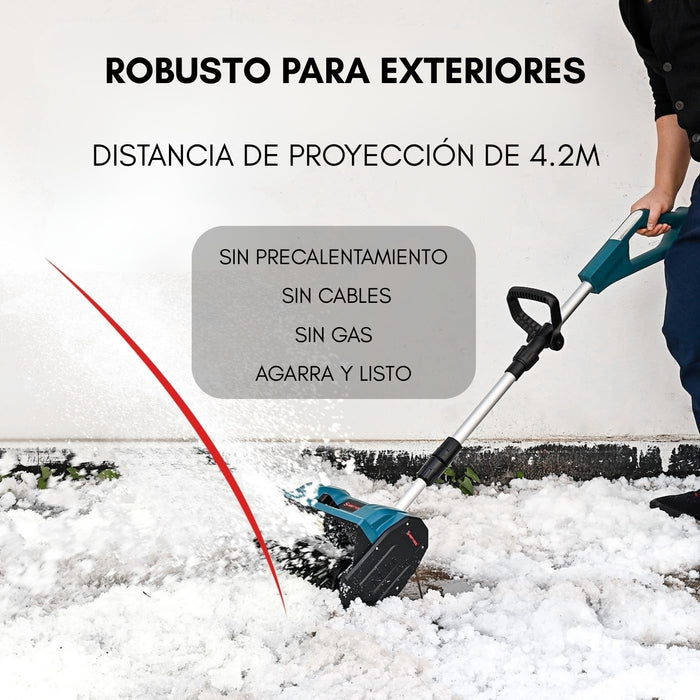 Quitanieves Eléctrico Para Quitar Nieve Funciona Con Bateria