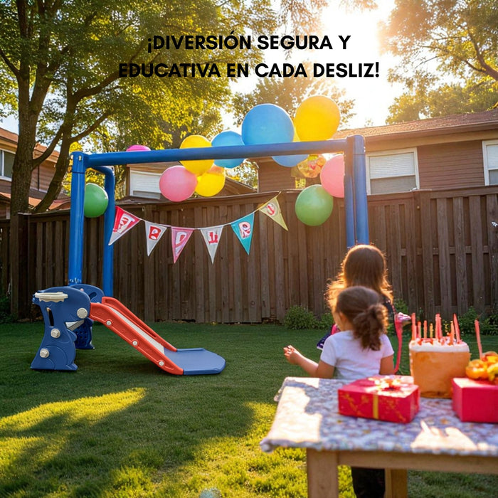 Resbalín Plastico Tobogán Plegable Niños Juego Infantil