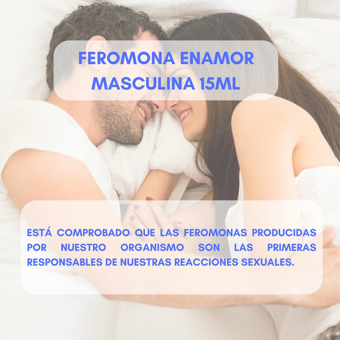 Perfume Hombre Feromonas Masculinas Enamor Atraccion 15ml