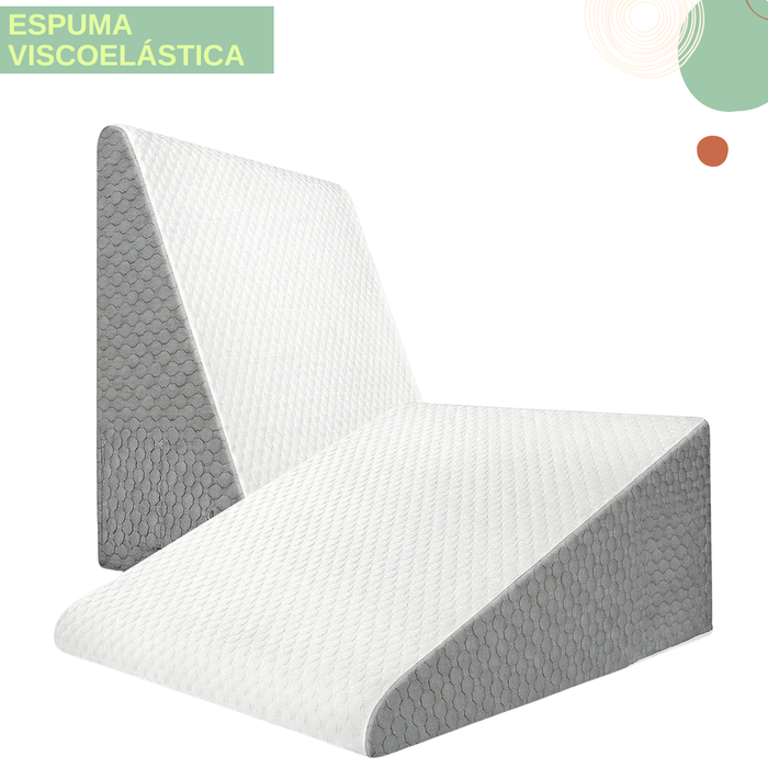 Almohada Cojín Lumbar Antirreflujo Ortopédica Multiposición