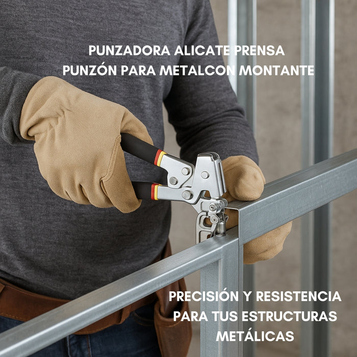 Punzadora Alicate Prensa Punzón para Metalcon Montante