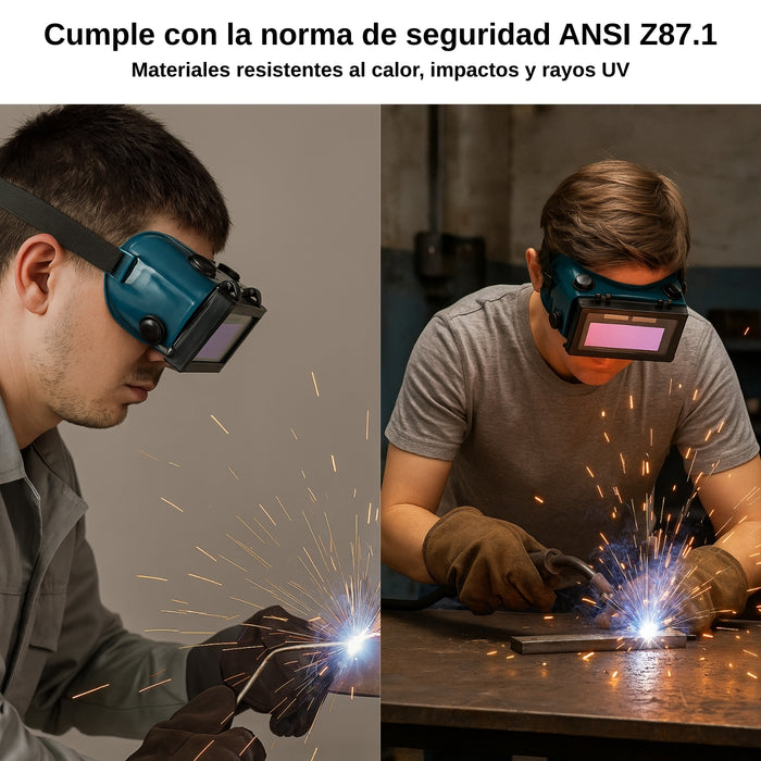 11pz Lente Soldar Seguridad Oscurecimiento Automaticos Gafas