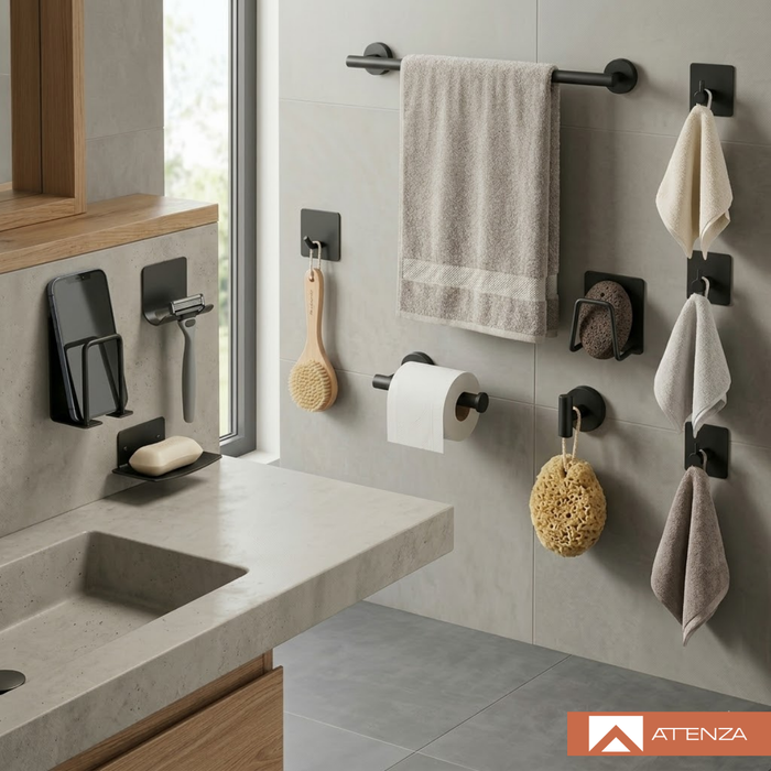 Juego De Baño Completo 11 Pcs Set De Baño Con Accesorios