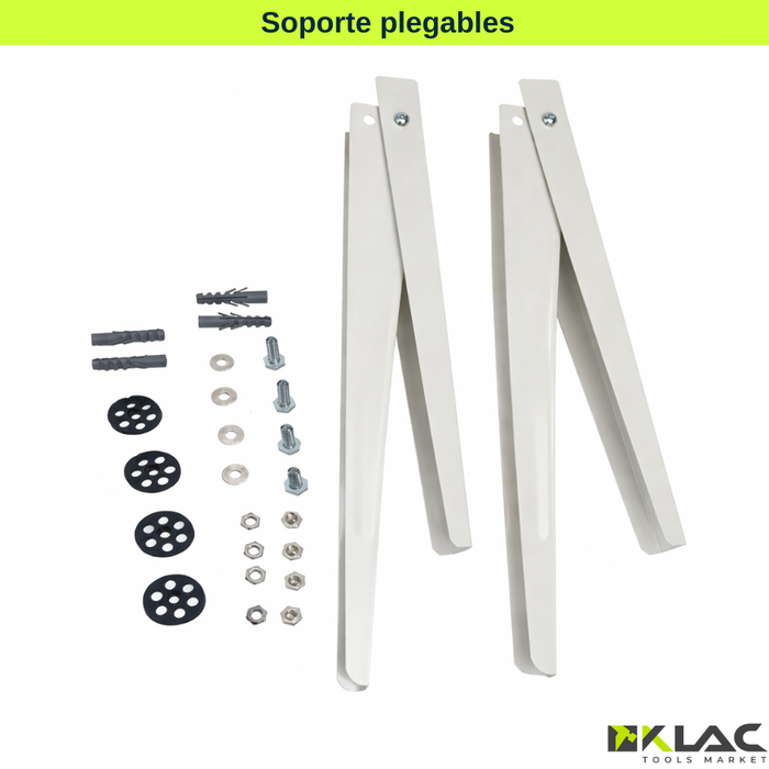 Soporte Aire Acondicionado 9000 A 18000 Btu Muro Exterior