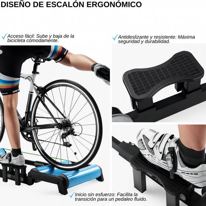Rodillo Bicicleta Para Equilibrio Fijo Ciclismo Y Ejercicio