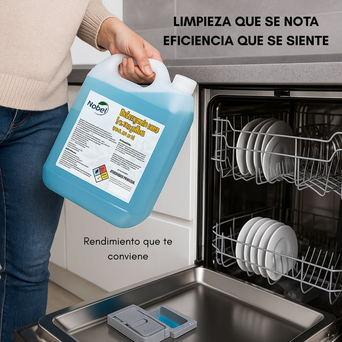 Detergente Lavavajillas Lavaloza Maquina Lavavajillas 5lt
