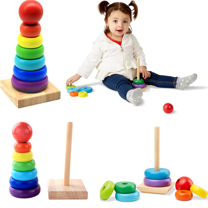 Juguetes Didácticos De Madera Para Niños Montessori