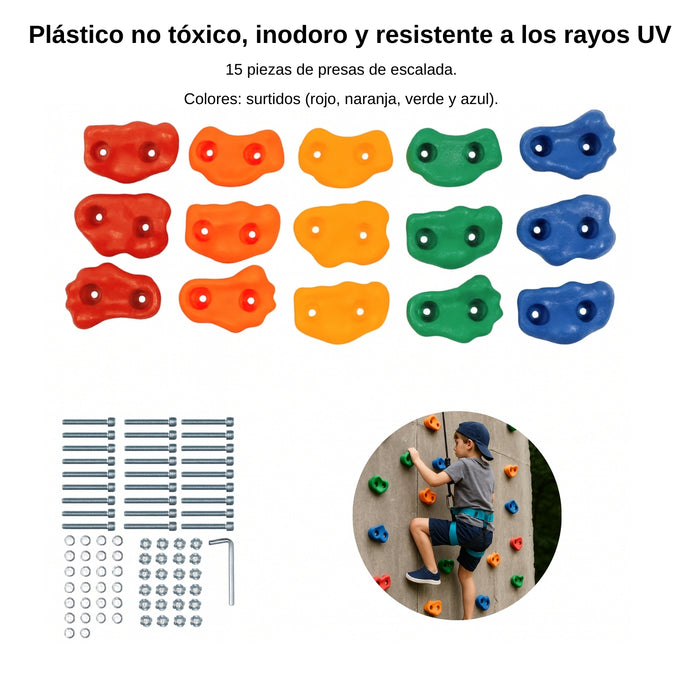 15 Agarres Grandes Para Escalar Al Aire Libre Para Niños