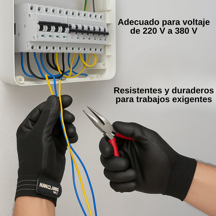 1 Par Guantes Seguridad Aislamiento Termico De Alto Voltaje