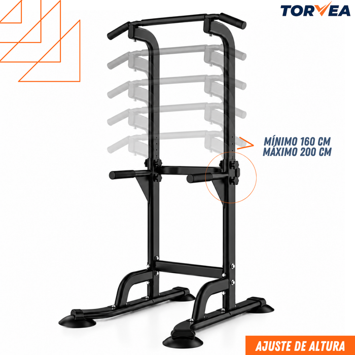 Torre Multifunción Dominadas Ejercicio Fitness Gym