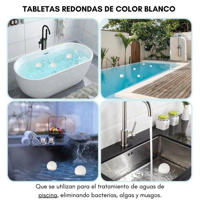 Cloro En Tabletas Para Piscinas 1 Kg Tripleaccion Nobel