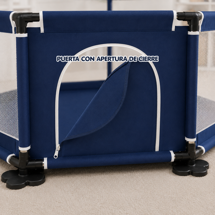Corral Bebes Infantil Hexagonal Seguridad Niños Plegable
