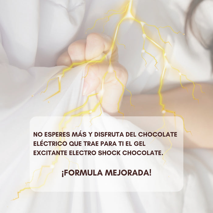 Lubricante Intimo Gel Excitante Electro Shock Chocolate 8gr