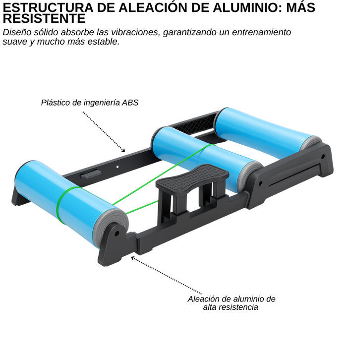Rodillo Bicicleta Para Equilibrio Fijo Ciclismo Y Ejercicio