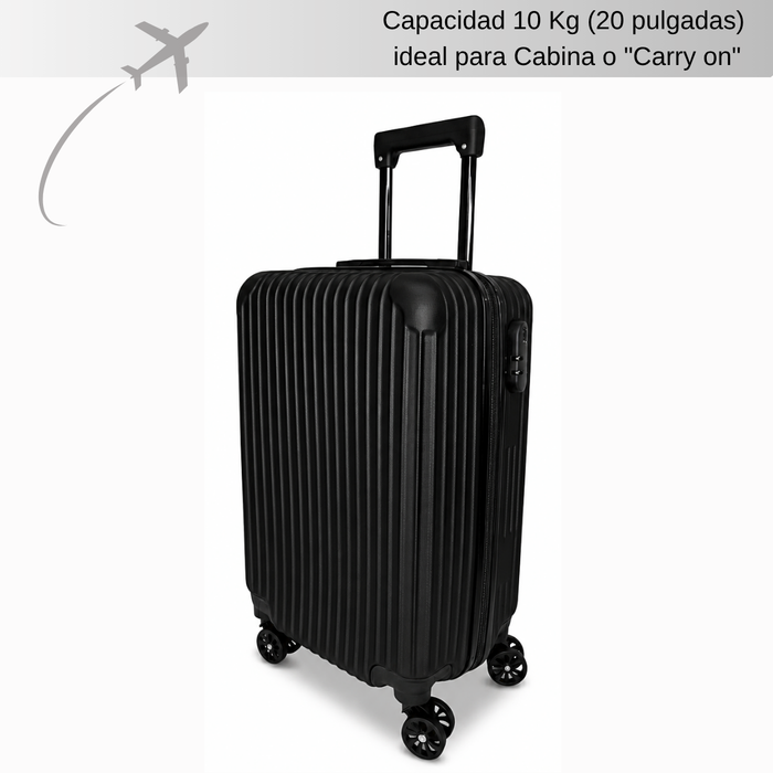 Maleta Cabina De 10 Kg Equipaje Chica Ruedas Viajes Avión