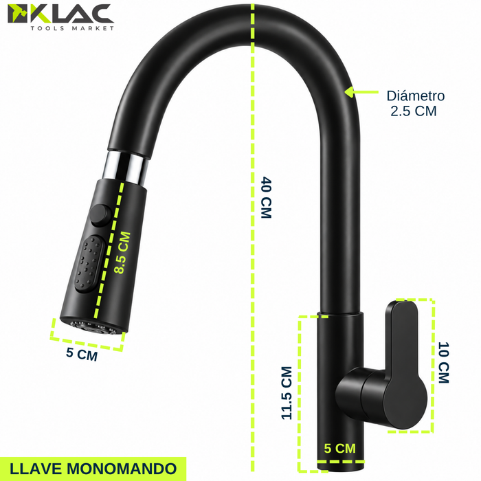 Kit Lavaplatos Empotrado Acero Inoxidable 55x45cm Accesorios