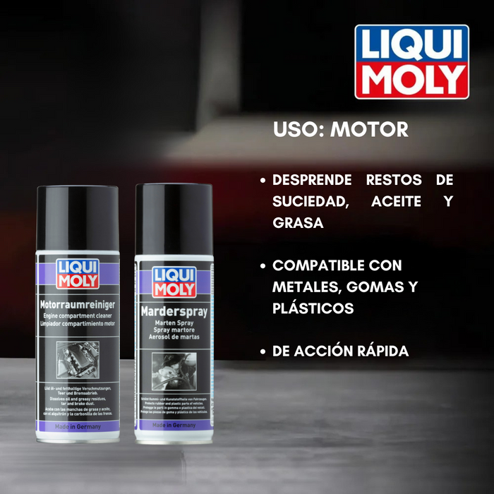 Kit Desengrasante + Lubricante De Cadena Bicicleta Liquimoly