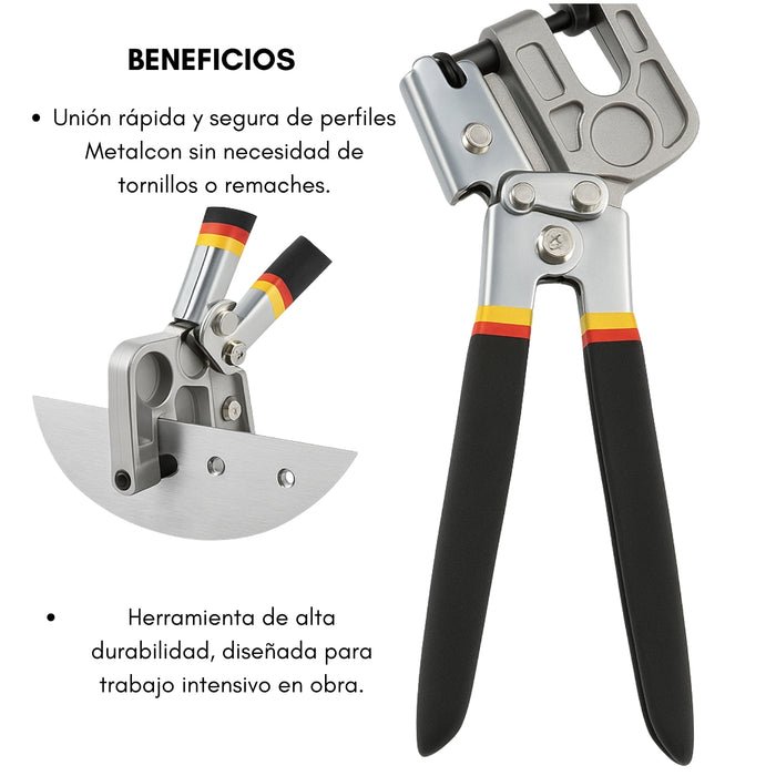 Punzadora Alicate Prensa Punzón para Metalcon Montante