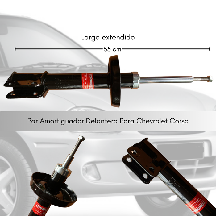 Kit Amortiguadores Delanteros + Traseros Para Corsa 93-08