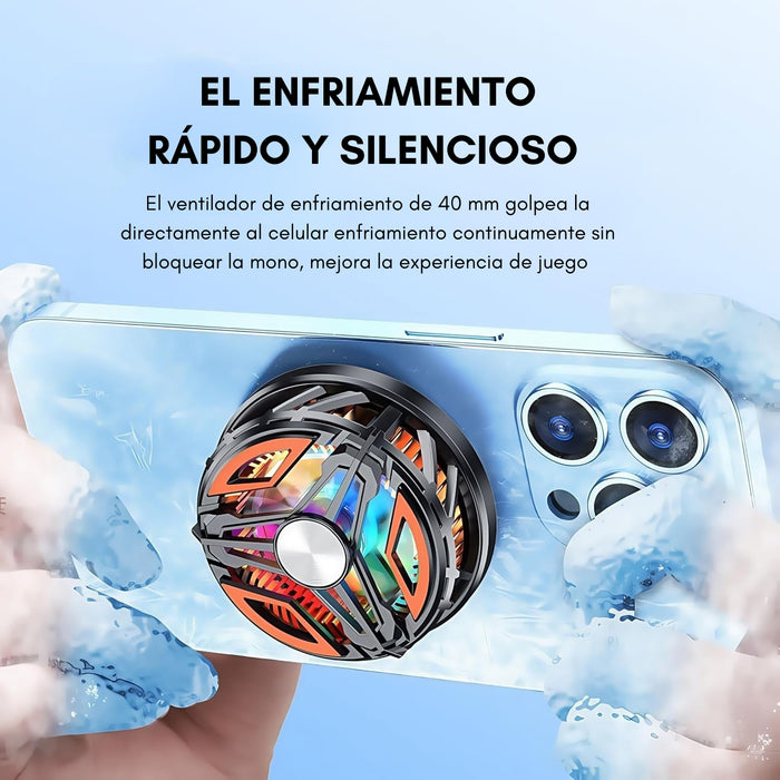 Ventilador Enfriador Cooler Para Movil Magnético Memo Cx08