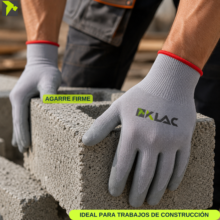 Guantes De Trabajo Multiproposito Seguridad Pack 12 Unid