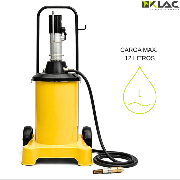 Engrasadora Manual Grasera Neumática 12l Profesional