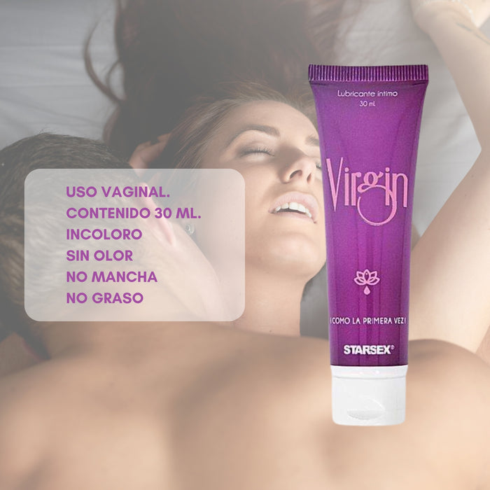 Lubricante Intimo Vaginal Virgin Starsex Estimulante 30ml