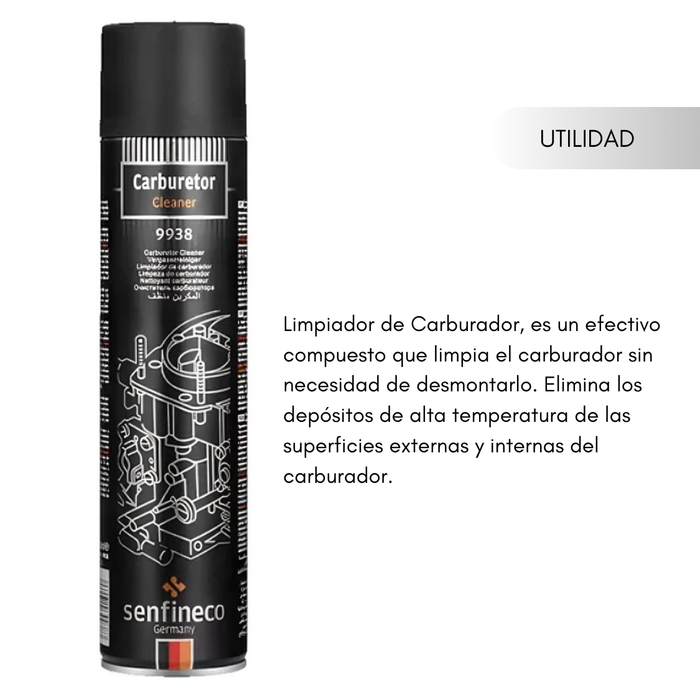 Limpia Carburador 650ml Senfineco X2