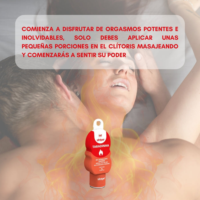 Lubricante Intimo Gel Excitante Femenino Taradinha 8gr