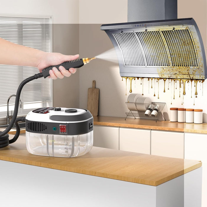 Limpiador Vapor Manual Alta Potencia Multiuso Portátil 4 Pzs