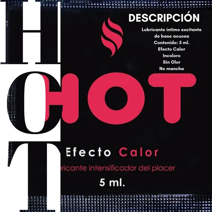 Lubricante ntimo Hot Efecto Calor Sachet 5ml Starsex Telotenemos Lubricante ntimo Hot Efecto Calor Sachet 5ml Starsex Telotenemos