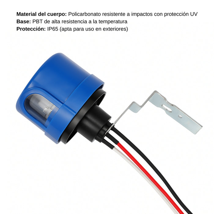Fotocelda Control De Luminaria Con Base 220v 10a