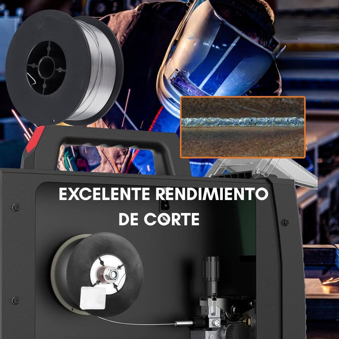 Pack 2 Uds Alambre Mig Sin Gas 1.0 Mm Rollo Soldadura