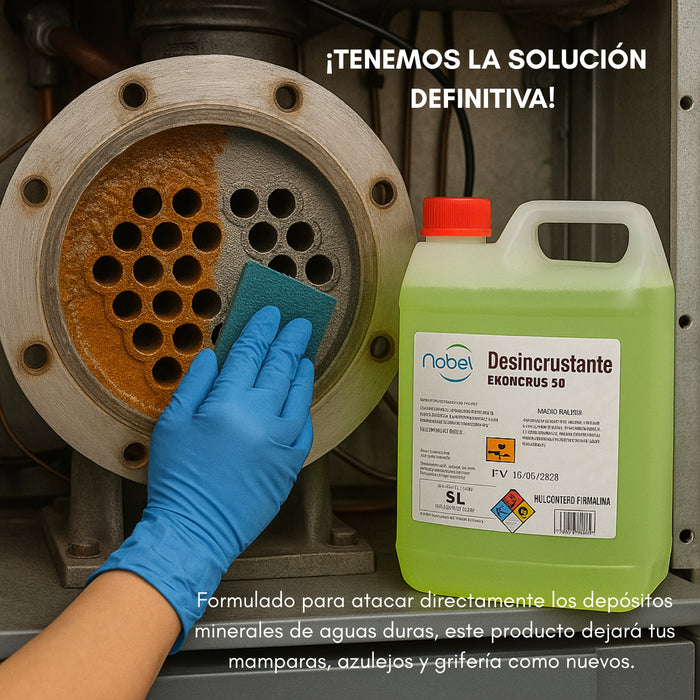 Desincrustante Antisarro Limpiador Concentrado Mampara Baños