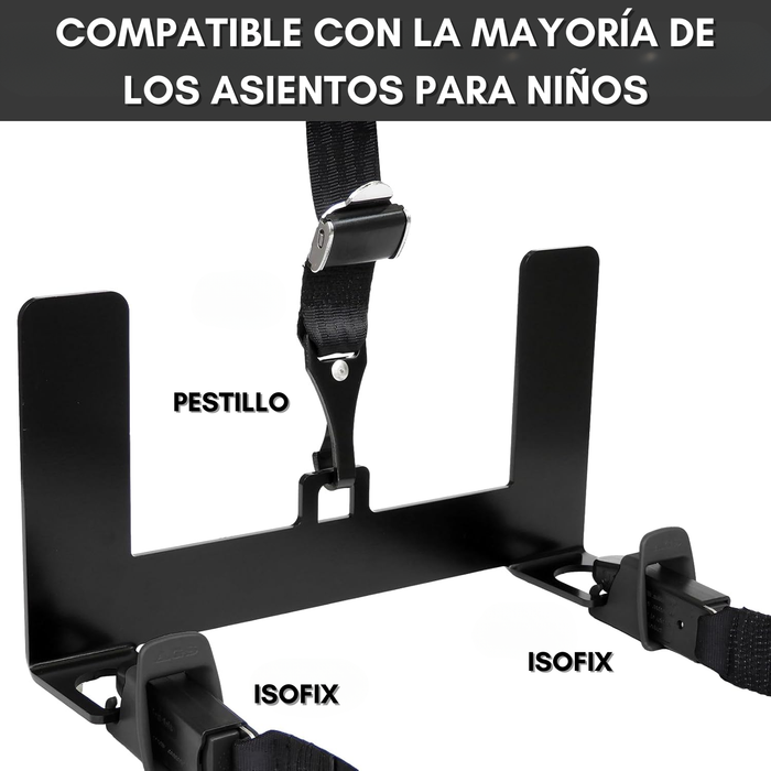 Kit De Montaje Isofix De Asientos De Seguridad Para Bebés