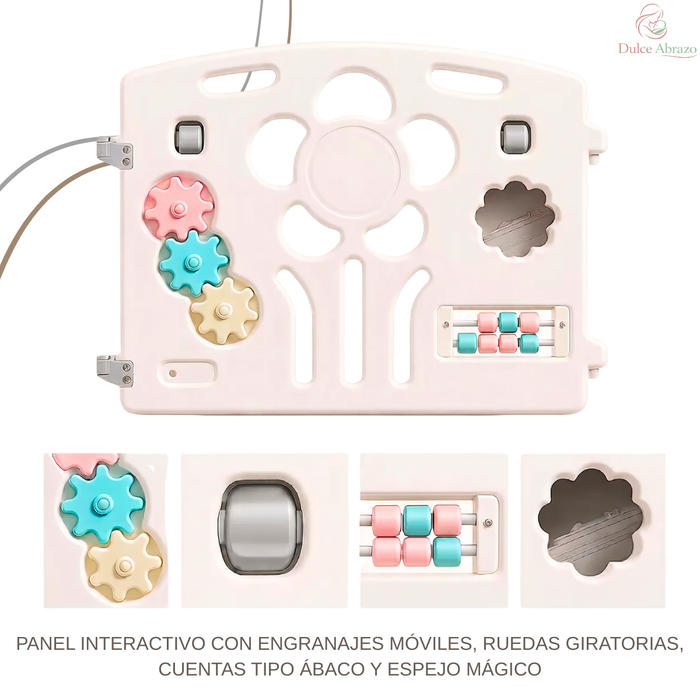 Corral Bebé Plegable Infantil Reja Seguridad Niños 120x120cm