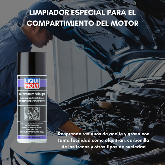 Spray Limpiador Motor Motorraumreiniger Liquimoly 400ml X2