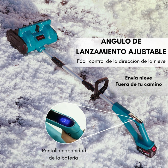 Quitanieves Eléctrico Para Quitar Nieve Funciona Con Bateria