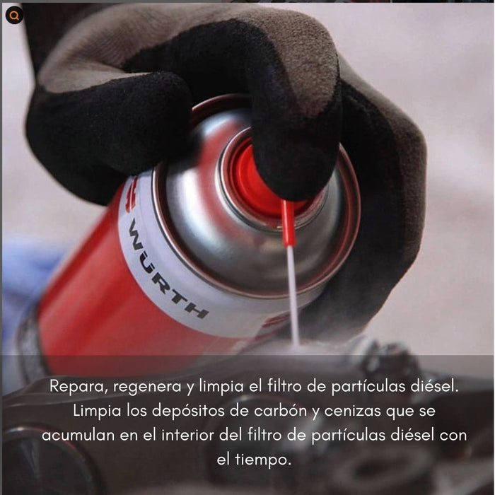 Limpiador Filtro Partículas Diesel Dpf Wurth / 400 Ml. X2
