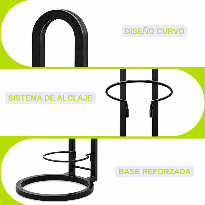 Estante Organizador De Balones Metal Rack Deportivo Balón