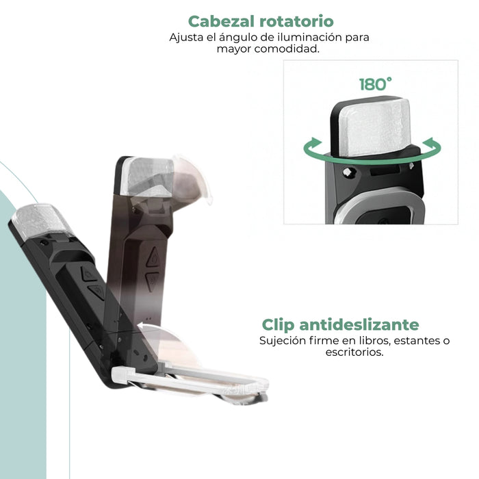 Mini Lampara Para Leer Luz Lectura Recargable Usb Ajustable Agregar a favoritos