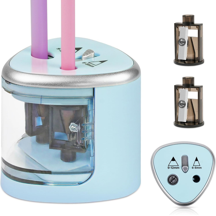 Sacapuntas Electrico Automatico Pilas Escuela Oficina Hogar Agua