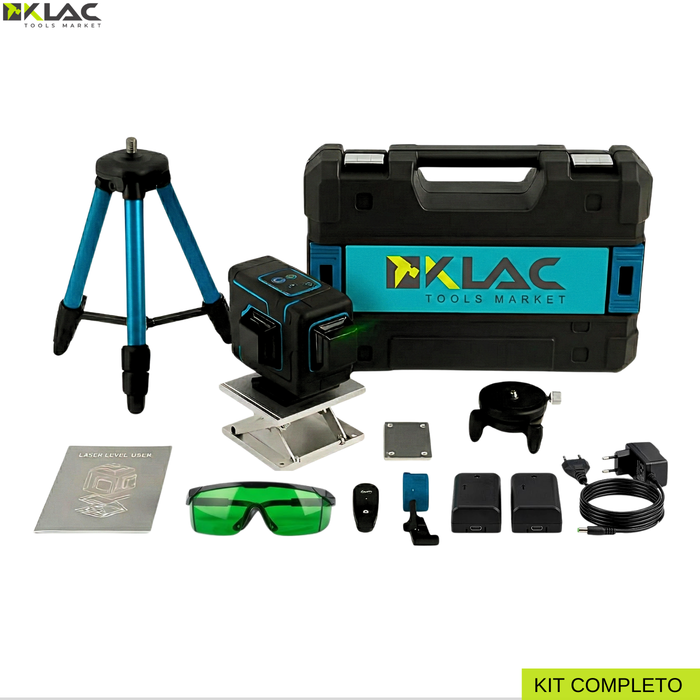 Nivelador Laser 16 L 360° Klac Con Trípode Y Maletin