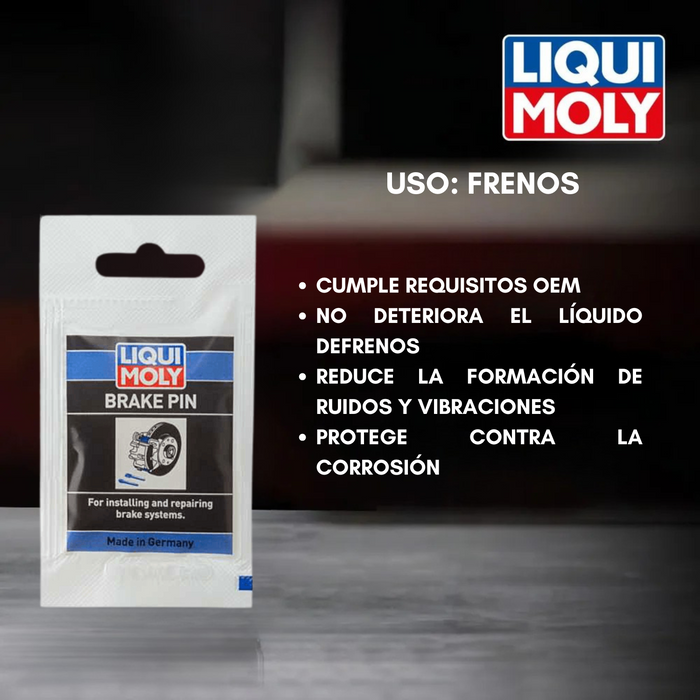 Lubricante Montaje Frenos Pasador Liqui Moly Brake Pin 5g X2