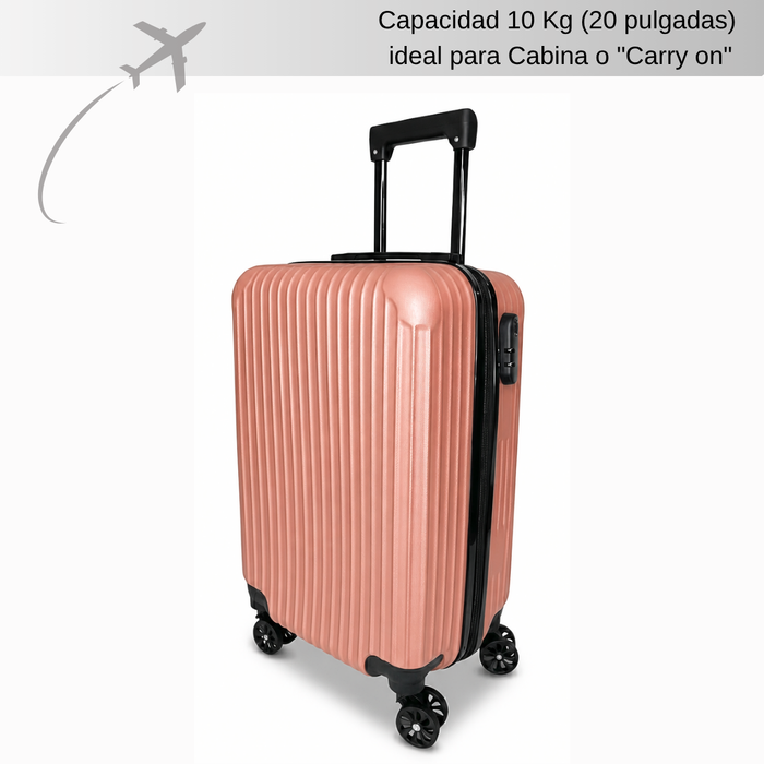 Maleta Cabina De 10 Kg Equipaje Chica Ruedas Viajes Avión